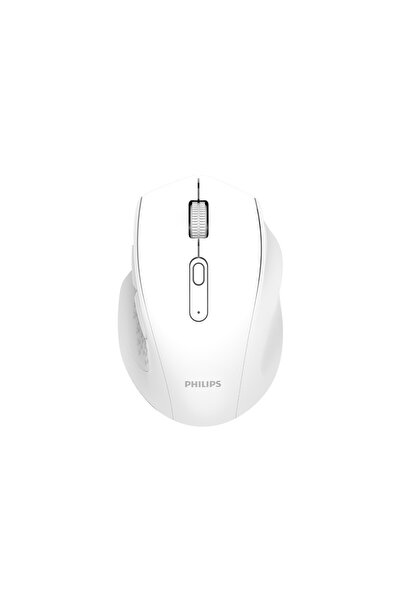 Philips SPK7547W Dual Mod Bluetooth ve 2.4G Kablosuz Ergonomik Sessiz Mouse 4...