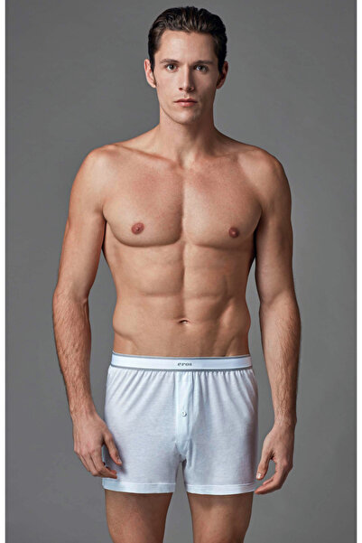Eros Men'S, White, 50% Cotton, 50% Modal, 2-Pack Boxer Briefs
