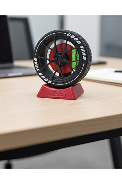 CT STONES Model de jantă sportivă, obiect decorativ pentru birou și birou