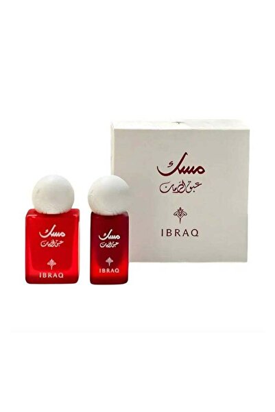 IBRAQ مجموعة عطور أبراق المسك والرمان 6 مل + 10 مل