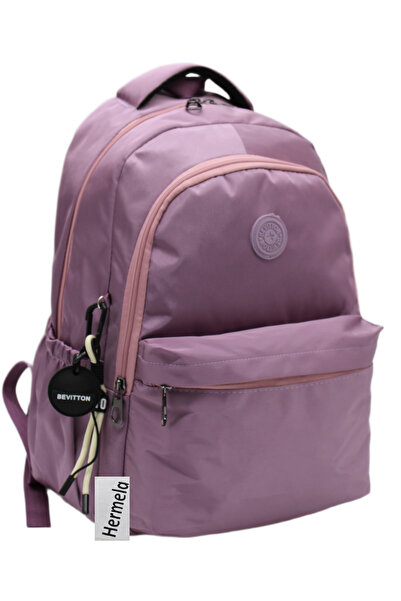 Bevitton Back Plum Bag Moden School Bag Water Resistant Plum School Backpack ...