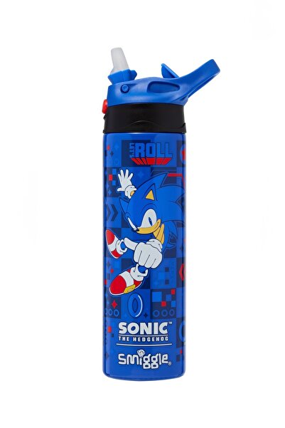 SMIGGLE Sonic the Hedgehog Licensed Heat Insulated Stainless Steel Children's...