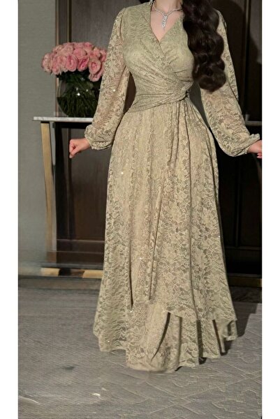 ARENA-SA فستان ناعم مخصر من الخصر