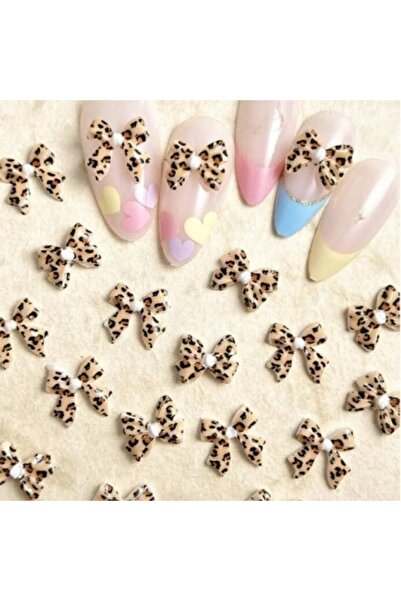 Pink Nails 3D Animal Print Nail Art Set