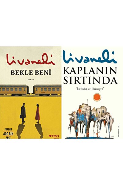 Can Yayınları Bekle Beni & Kaplanın Sırtında 2 kitap set