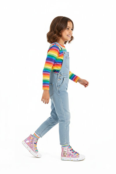 ARTI ARTI AYAKKABI Mia Kids-2400 🌈   Hologram 3D Girl's Sneakers with Laces ...