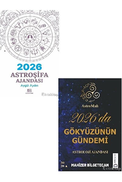 Destek Yayınları 2026 Astroşifa Ajandası  AstroMah 2026  Aygül Aydın 2 KİTAP