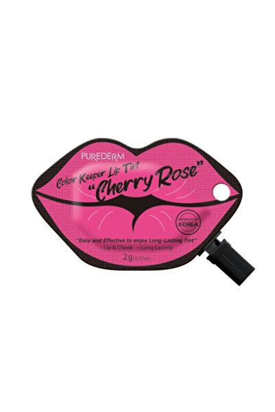 Purederm Color Keeper Lip Tint Cherry Rose - 2 g