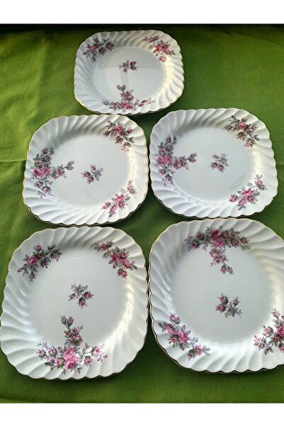 Johnson Bros Antika Kraliyet 5 Adet Ironstone Snowhite Regency Serisi İngiliz...