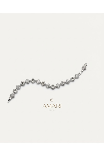 Amari Yonca Model Taşlı Bileklik
