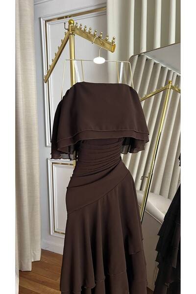 RWETA Soft mocha-colored dress