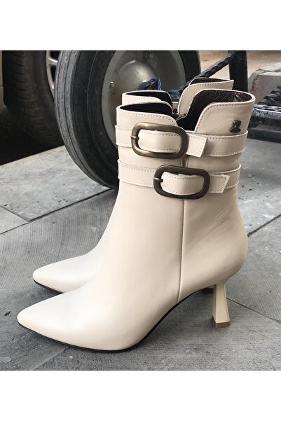 Venüs 2554004 Women's Genuine Leather Heeled Boots