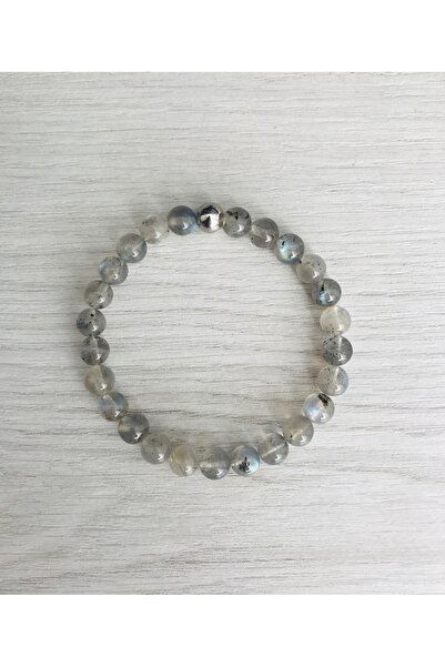 MK tasarım Genuine Labradorite Stone Bracelet – Mkt.1.101.44- Positive Energy...