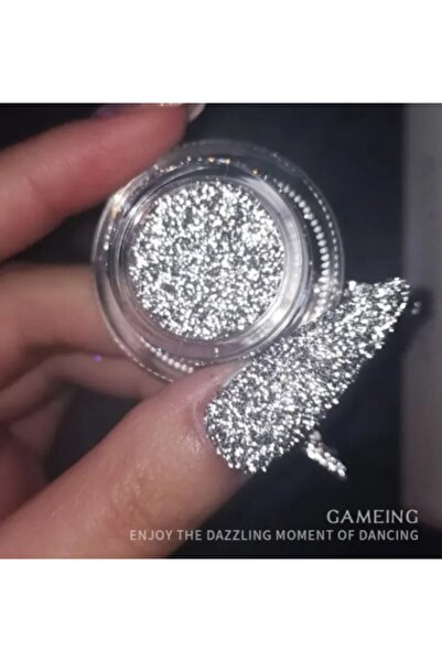 Pink Nails NAIL ART Glitter Diamond Dust