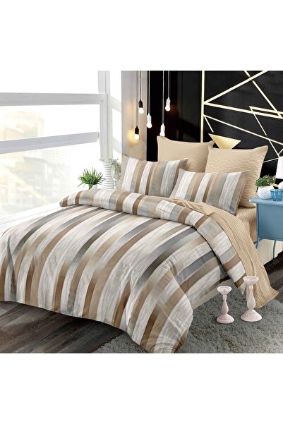 OEM Bed linen with elastic 180x200 for double bed 2 people, 6 pieces, DREAM-0577