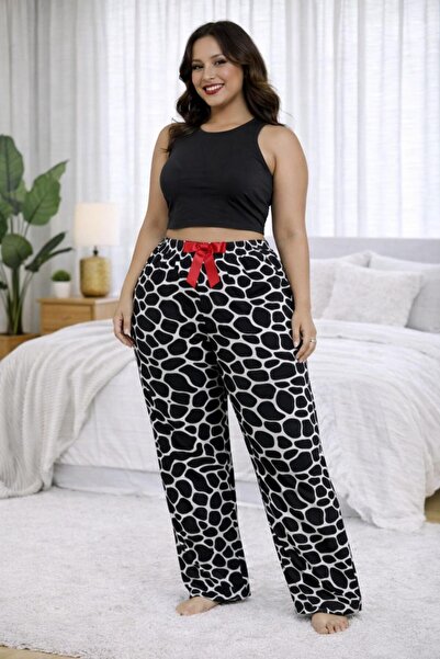 Lady Queen Ring Viskon Kumaş Pijama Altı