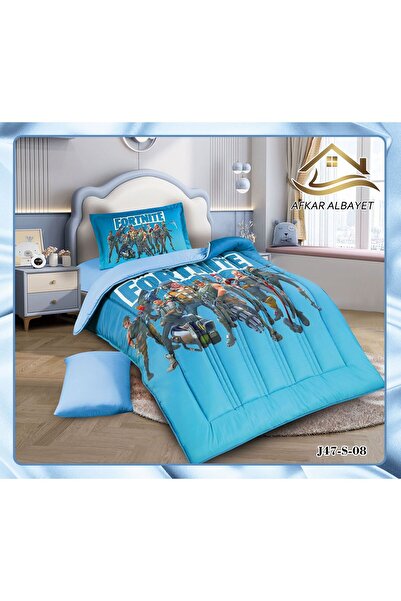 Afkar Albayet مفرش أطفال مايكروفايبر برسومات 4 قطع