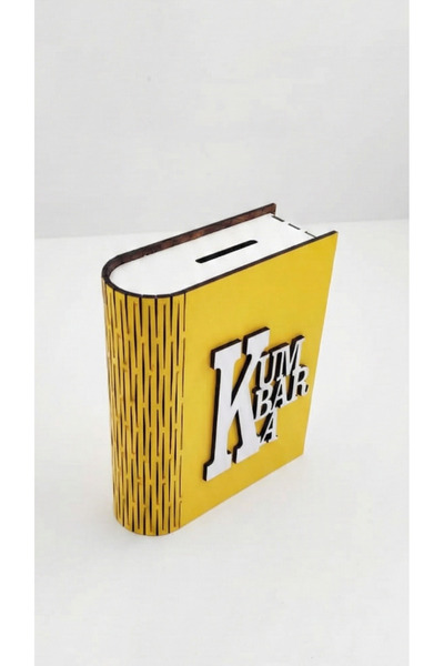 EMRİN AHŞAP OYUNCAK VE HEDİYELİK EŞYA Kitap Kumbara