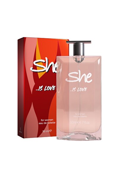She Set 2 x Love Eau de Toilette, Women, 50 ml