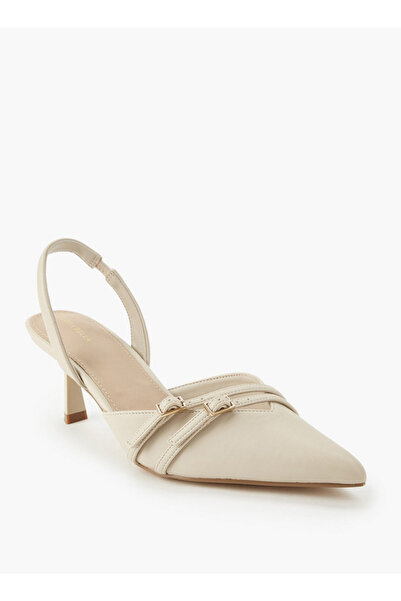 Flora Bella by Shoexpress أحذية نسائية مفتوحة من الخلف مزينة بإبزيم