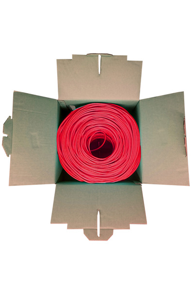 BulutRetail Powergate Cat6-Box-Re, 23Awg, 0,57mm, Utp, Cat6 Cable, 305m, Red