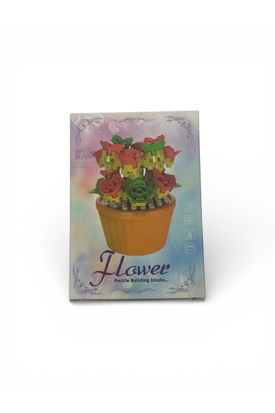 diğerr1 Flower Bricks Lego Çiçek