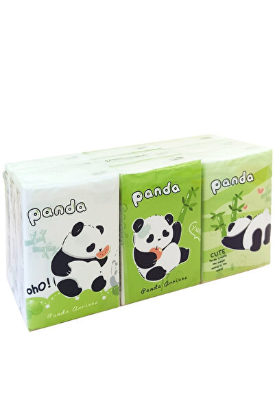 Modellino 9 Pack Panda Figured Patterned Soft Hygienic Durable White Paper Ti...
