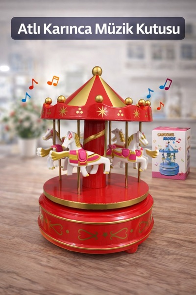 Modernica MÜZİKLİ ATLI KARINCA KURMALI