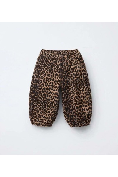 Lolliboomkids Leopard Pattern Balloon Pants - Leopard - 3-4 Years - St00290-L...