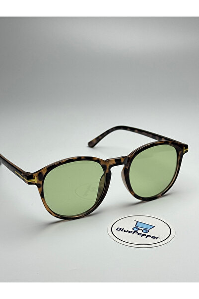BluePepper Toms V6 |   Sunglasses Soft Color Trend Model Leopard Frame Green ...