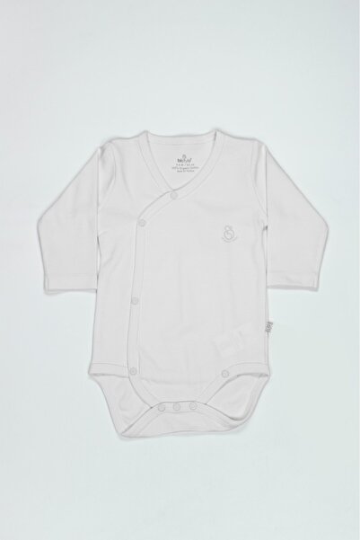 lowell home Organic Natural Basic Style Double-Breasted Long Sleeve Body Bs17...