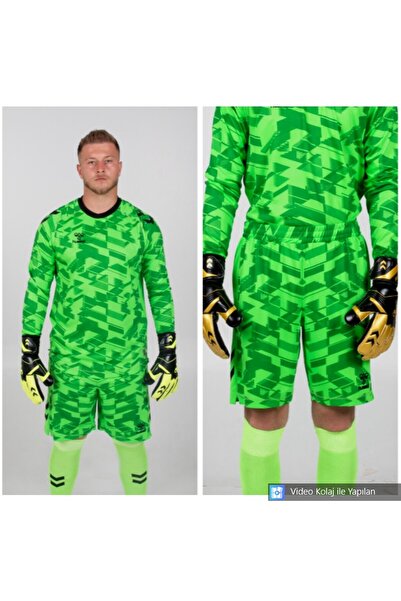 hummel LİNE KALECİ FORMA VE ŞORT İKİLİ TAKIM