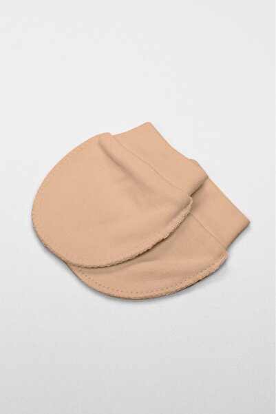 NW NessiWorld 2-Piece Combed Cotton Gloves Basic 90108 Beige