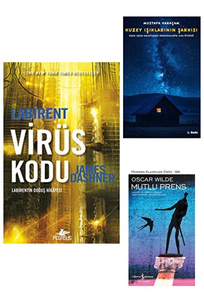 TÜRKİYE İŞ BANKASI KÜLTÜR YAYINLARI Labirent - Virüs Kodu - James Dashner + K...