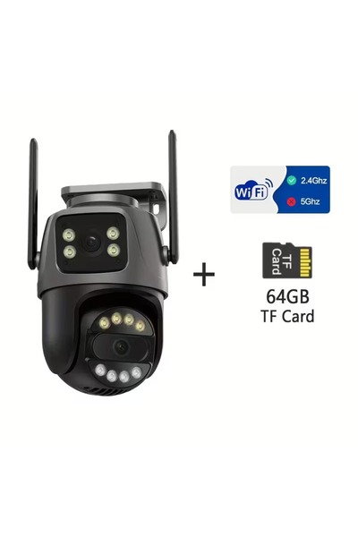 GoMarkt Dış Mekan Wifili Güvenlik Kamerası | Hafıza Kartlı Güvenlik Kamerası ...