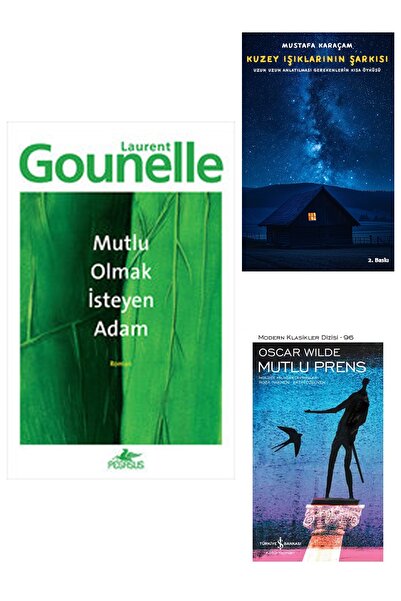 TÜRKİYE İŞ BANKASI KÜLTÜR YAYINLARI Mutlu Olmak İsteyen Adam - Laurent Gounel...