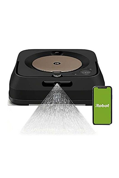 iRobot ممسحة روبوتية متطورة تعمل بتقنية الواي فاي من برافا جيت إم 6 (6012)، خ...