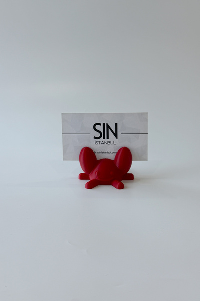 sin istanbul Crab Business Card Holder, Note Holder, Photo Holder