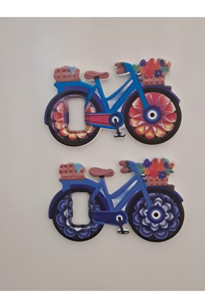 blackleg Deschizător de sticle cu magnet pentru frigider cu aspect de bicicle...