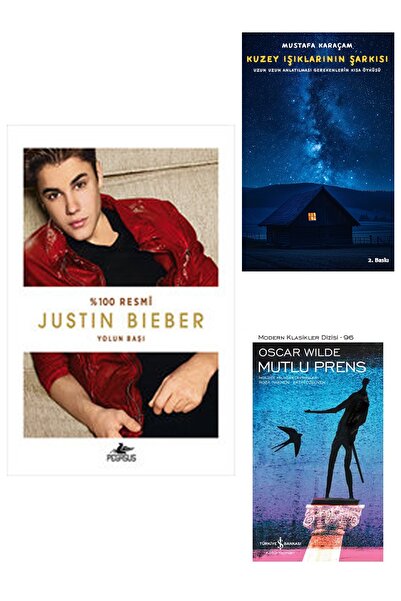 TÜRKİYE İŞ BANKASI KÜLTÜR YAYINLARI Yolun Başı (100 Resm Justin Bieber) - Jus...