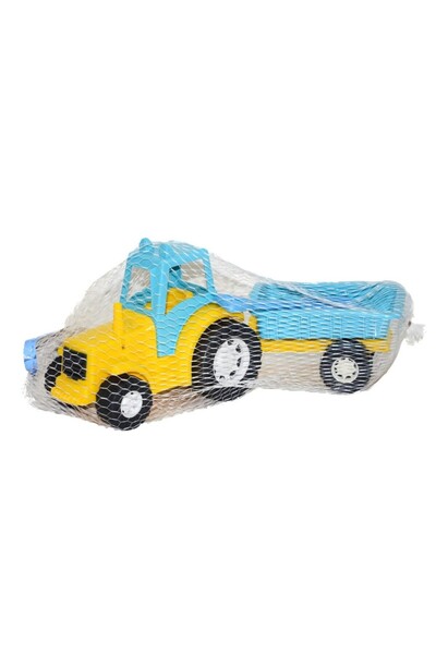 NW NessiWorld 102A Tractor with Net Trailer-Halitcan Toy