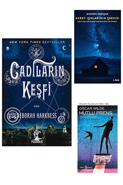 TÜRKİYE İŞ BANKASI KÜLTÜR YAYINLARI Cadıların Keşfi - Deborah Harkness + Kuze...