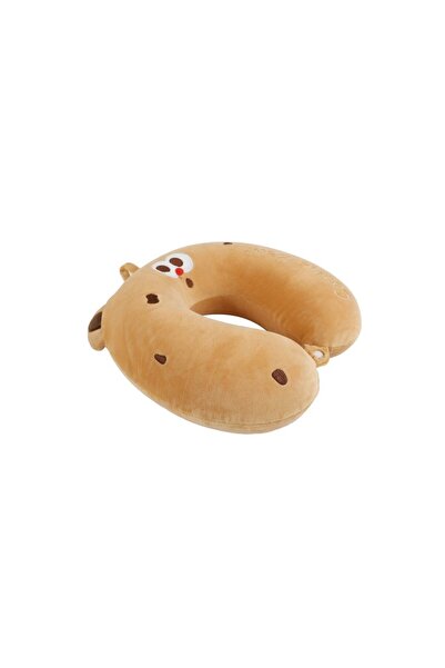 Midi U-Shaped Travel Neck Pillow - Cute Cookie Design
