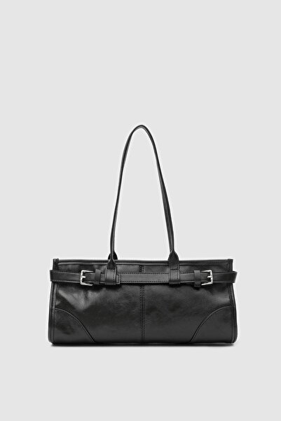 I Love Shoes حقيبة أنفيسا النسائية الكلاسيكية باللون الأسود