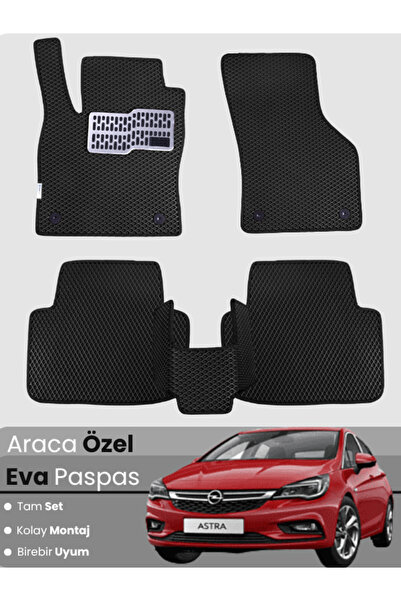 stiloto طقم كامل من دواسات EVA متوافقة مع أوبل أسترا K هاتشباك (2015-2021) - ...