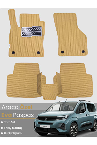 stiloto مجموعة كاملة من دواسات EVA متوافقة مع أوبل كومبو (2018-2025) - مخصصة ...