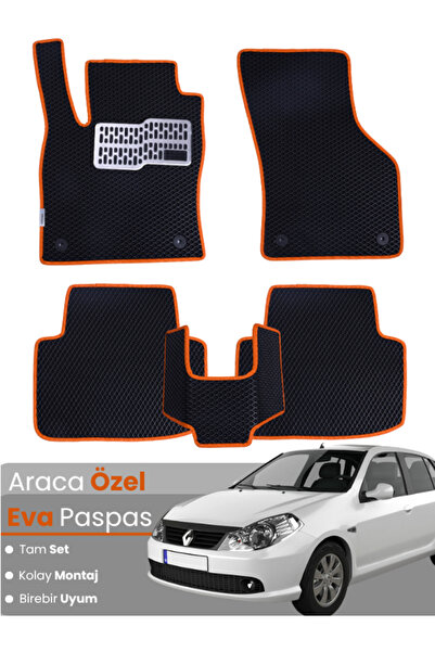 stiloto RENAULT SYMBOL 2 (2008-2012) Uyumlu EVA Paspas Tam Set–Oto Paspas,Ara...
