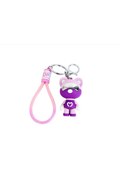 Midi Cute Alien Bear Keychain