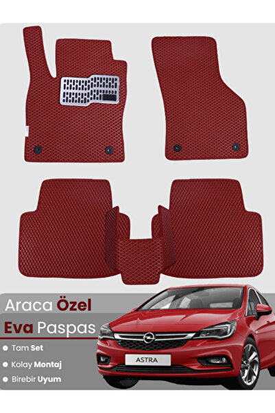 stiloto طقم كامل من دواسات EVA متوافقة مع أوبل أسترا H هاتشباك (2010-2013) - ...