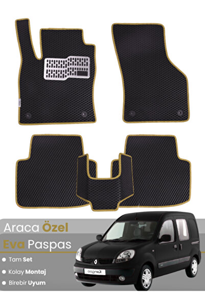 stiloto مجموعة كاملة من دواسات EVA متوافقة مع رينو كانجو 1 (1997-2007) - دواس...